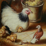 In the poultry - Eugene Remy Maes - part 3